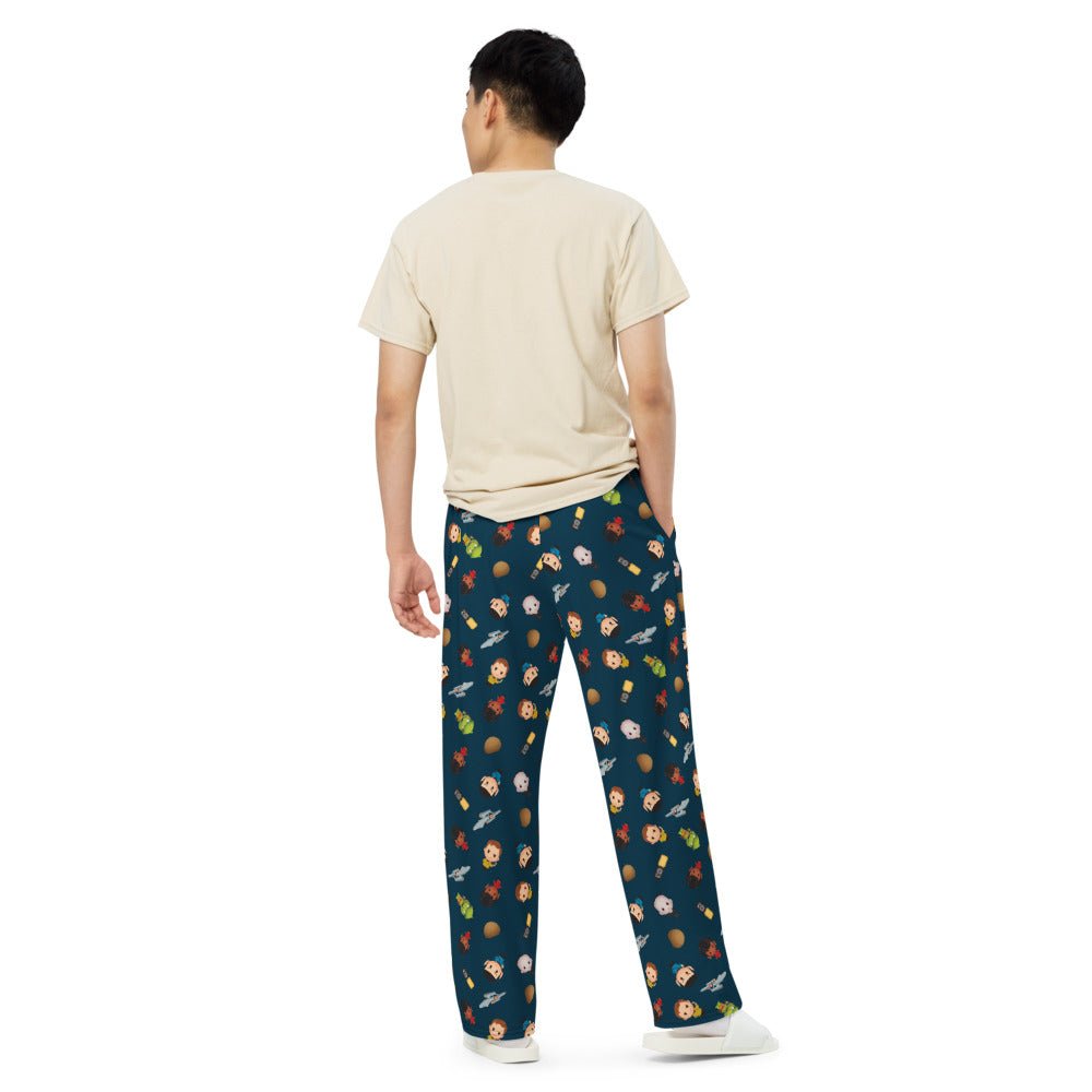 Star Trek: The Original Series Chibi Unisex Wide Leg Pants