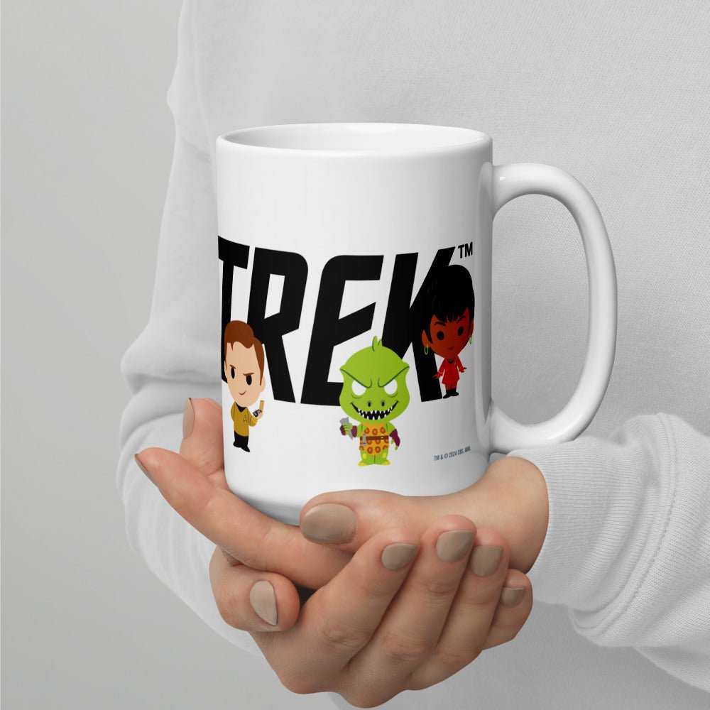 Star Trek: The Original Series Chibi White Mug