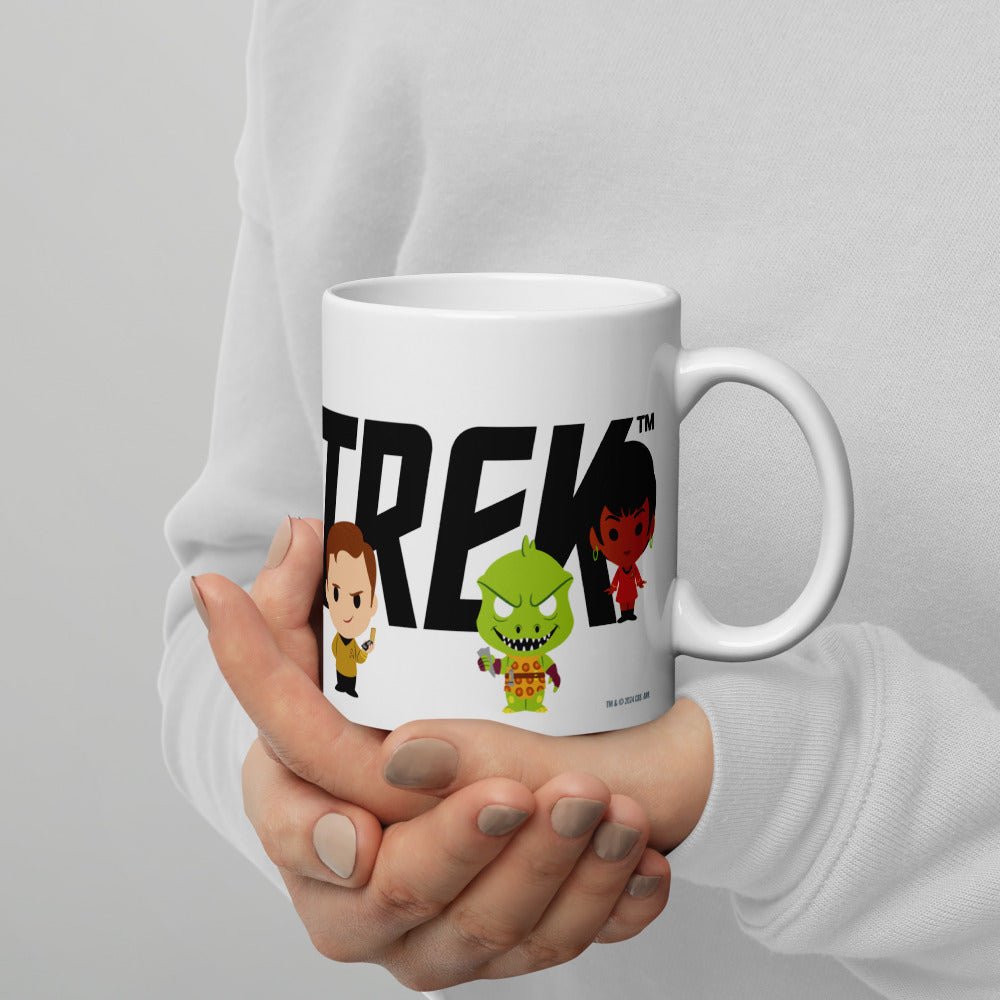 Star Trek: The Original Series Chibi White Mug