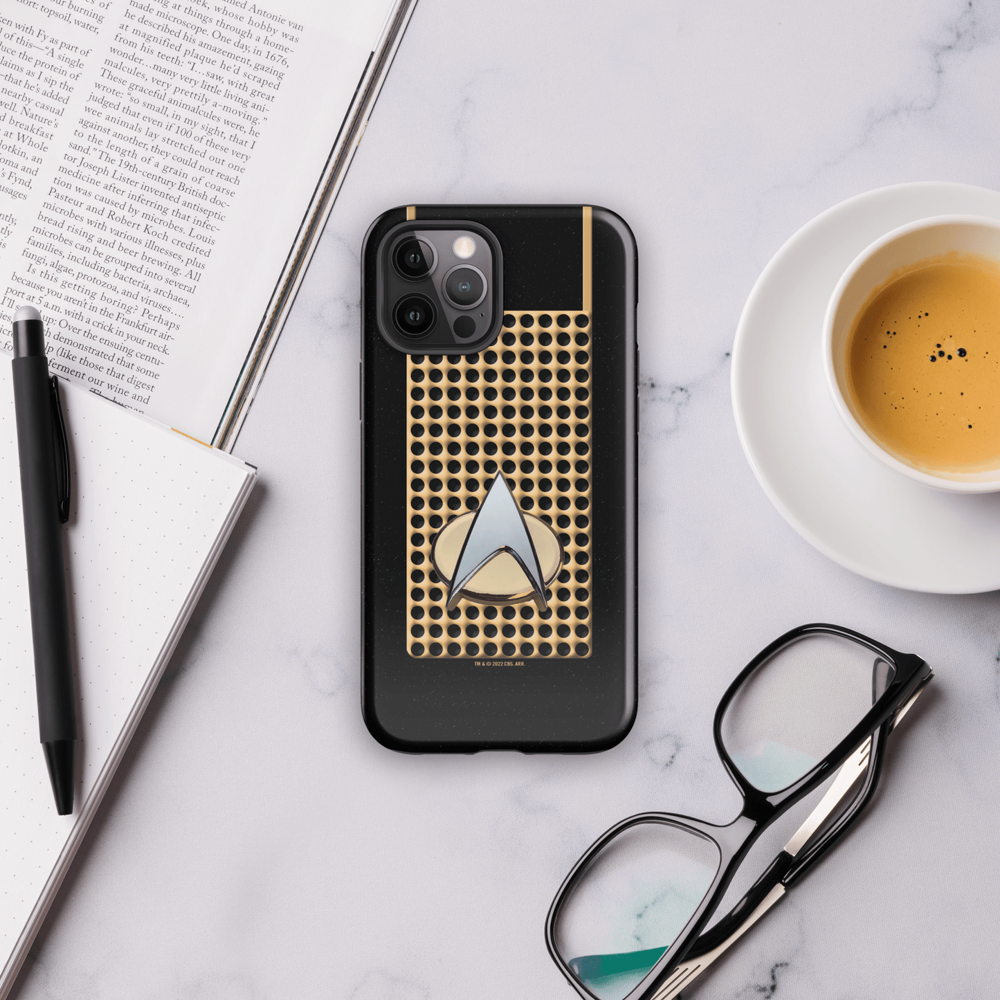 Star Trek: The Original Series Communicator Delta Large Tough Phone Case - iPhone