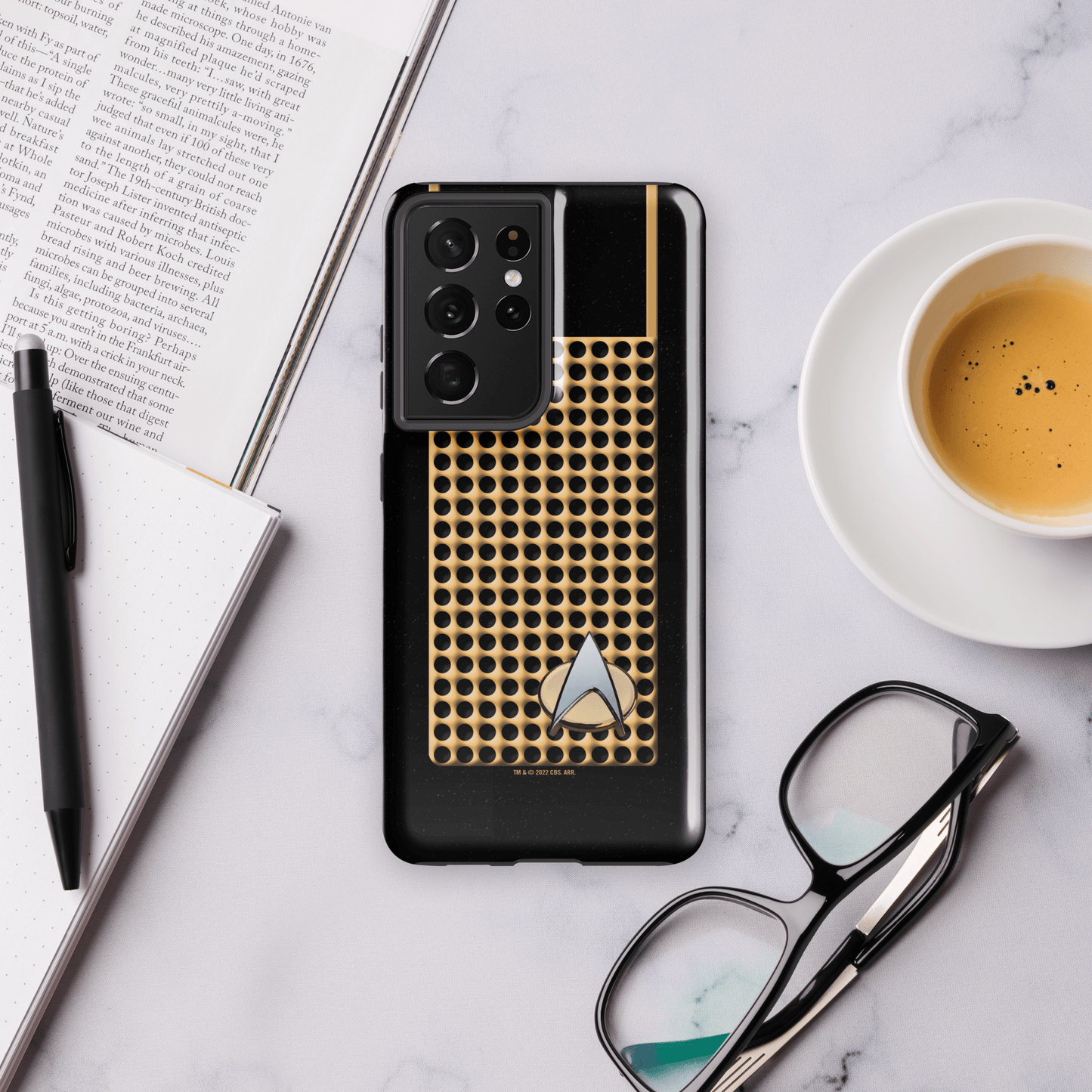 Star Trek: The Original Series Communicator Delta Small Tough Phone Case - Samsung