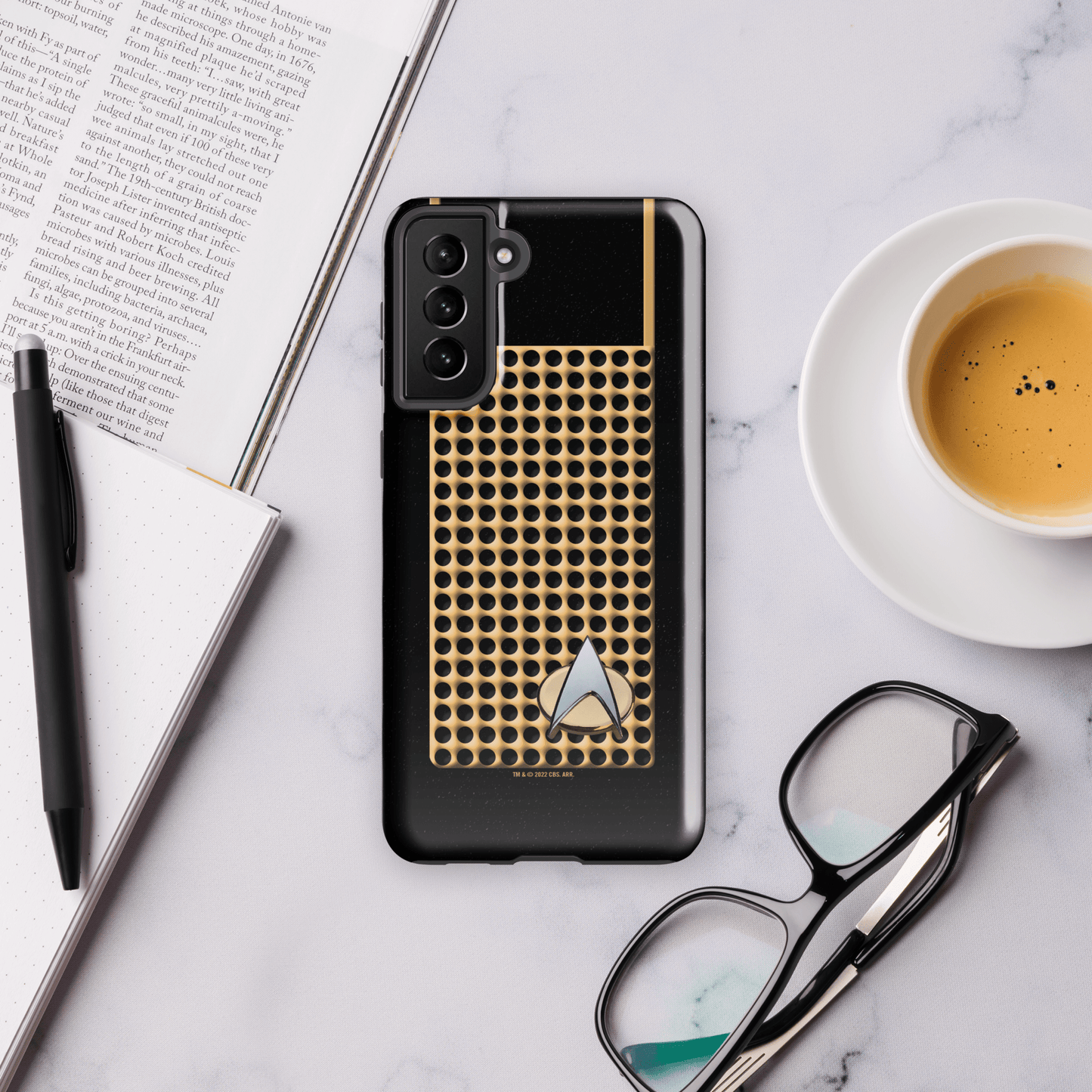 Star Trek: The Original Series Communicator Delta Small Tough Phone Case - Samsung