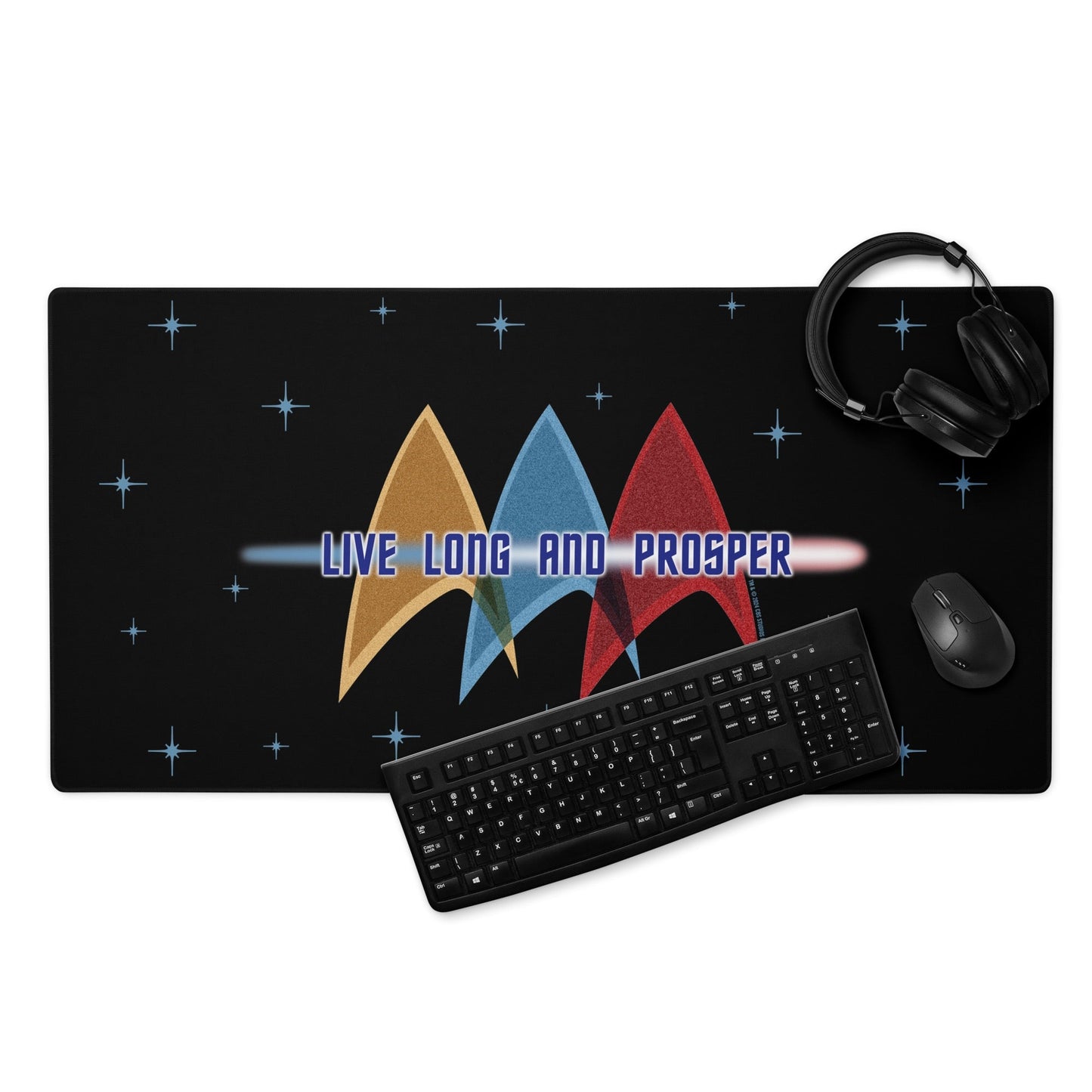 Star Trek The Original Series Live Long and Prosper Desk Mat