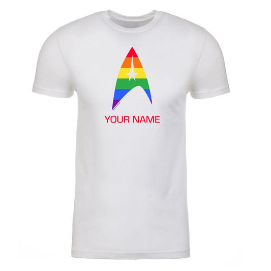 Star Trek: The Original Series Pride Delta Personalized Adult Short Sleeve T-Shirt