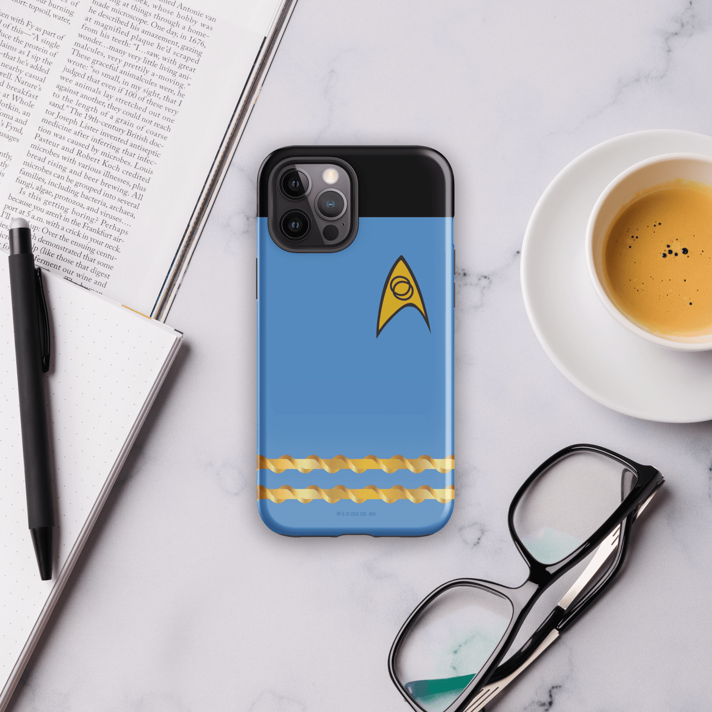 Star Trek: The Original Series Science Uniform Tough Phone Case - iPhone