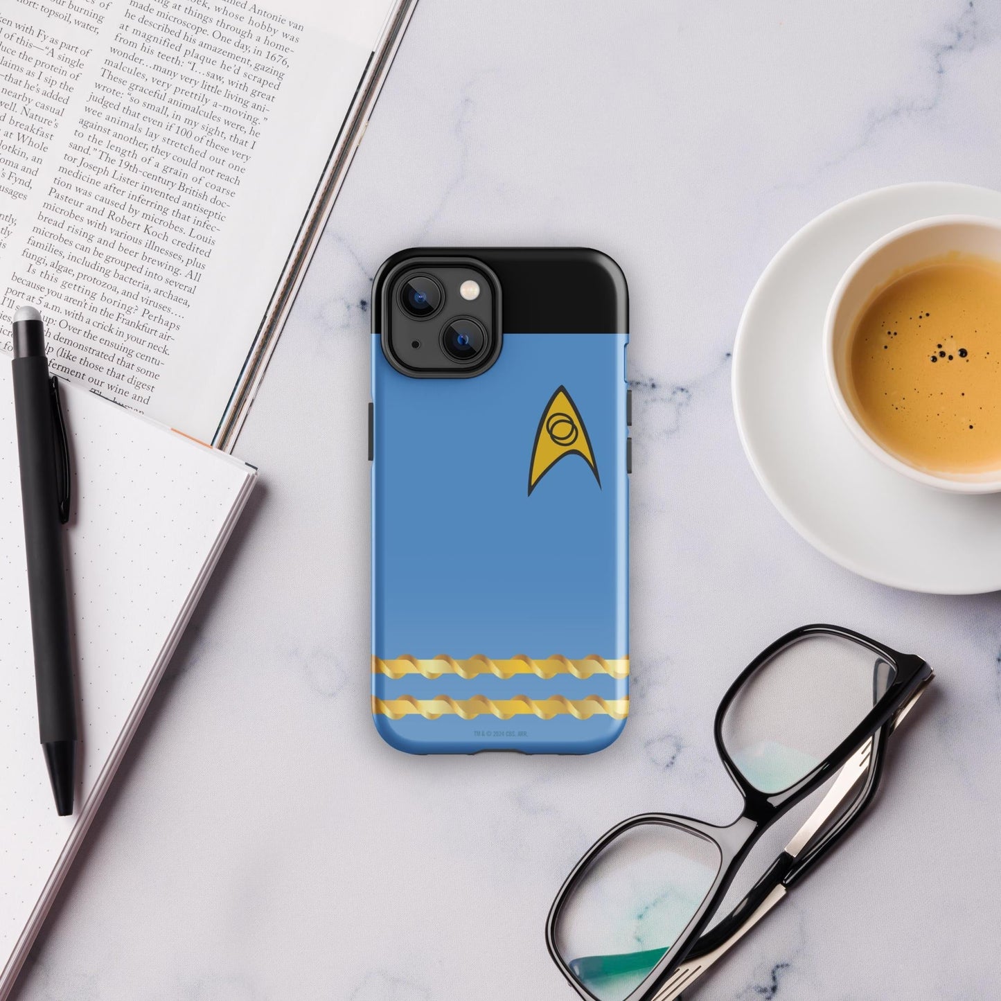 Star Trek: The Original Series Science Uniform Tough Phone Case - iPhone