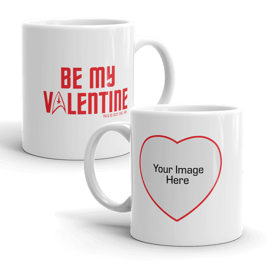 Star Trek: The Original Series Valentine's Personalized Photo Upload Mug