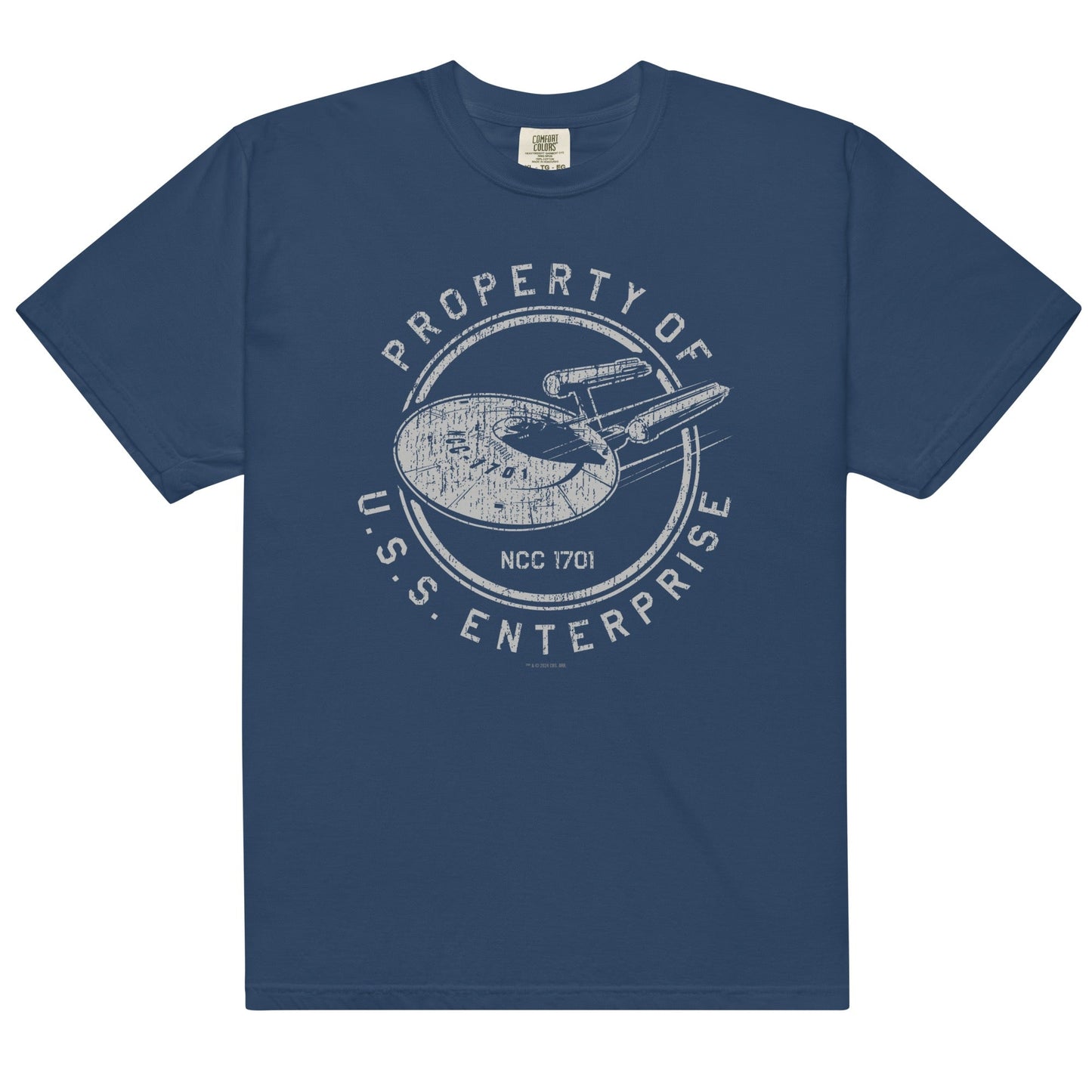 Star Trek U.S.S. Enterprise Comfort Colors T-Shirt