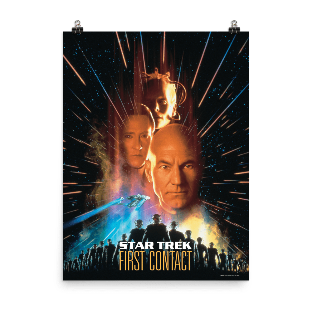 Star Trek VII: Generations : First Contact Movie Premium Satin Poster