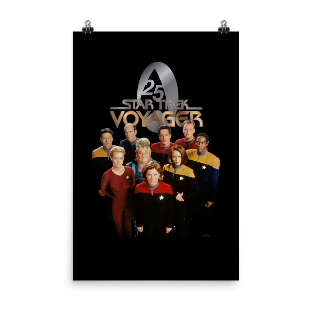 Star Trek: Voyager Voyager 25 Premium Satin Poster