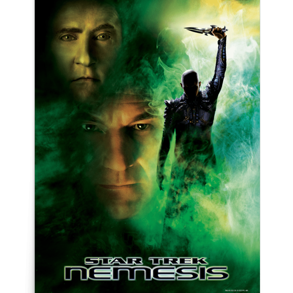 Star Trek X: Nemesis LOGO Premium Satin Poster