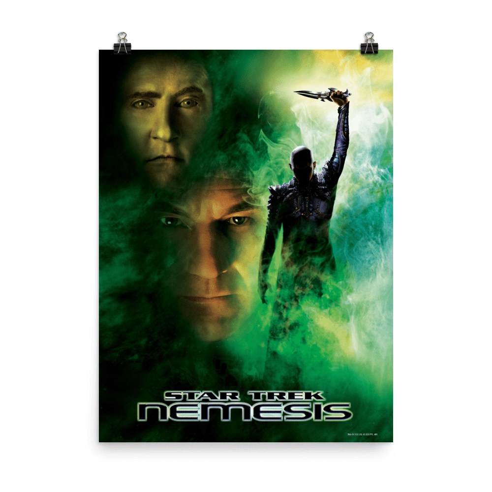 Star Trek X: Nemesis LOGO Premium Satin Poster