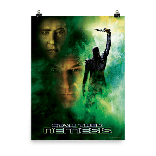 Star Trek X: Nemesis LOGO Premium Satin Poster