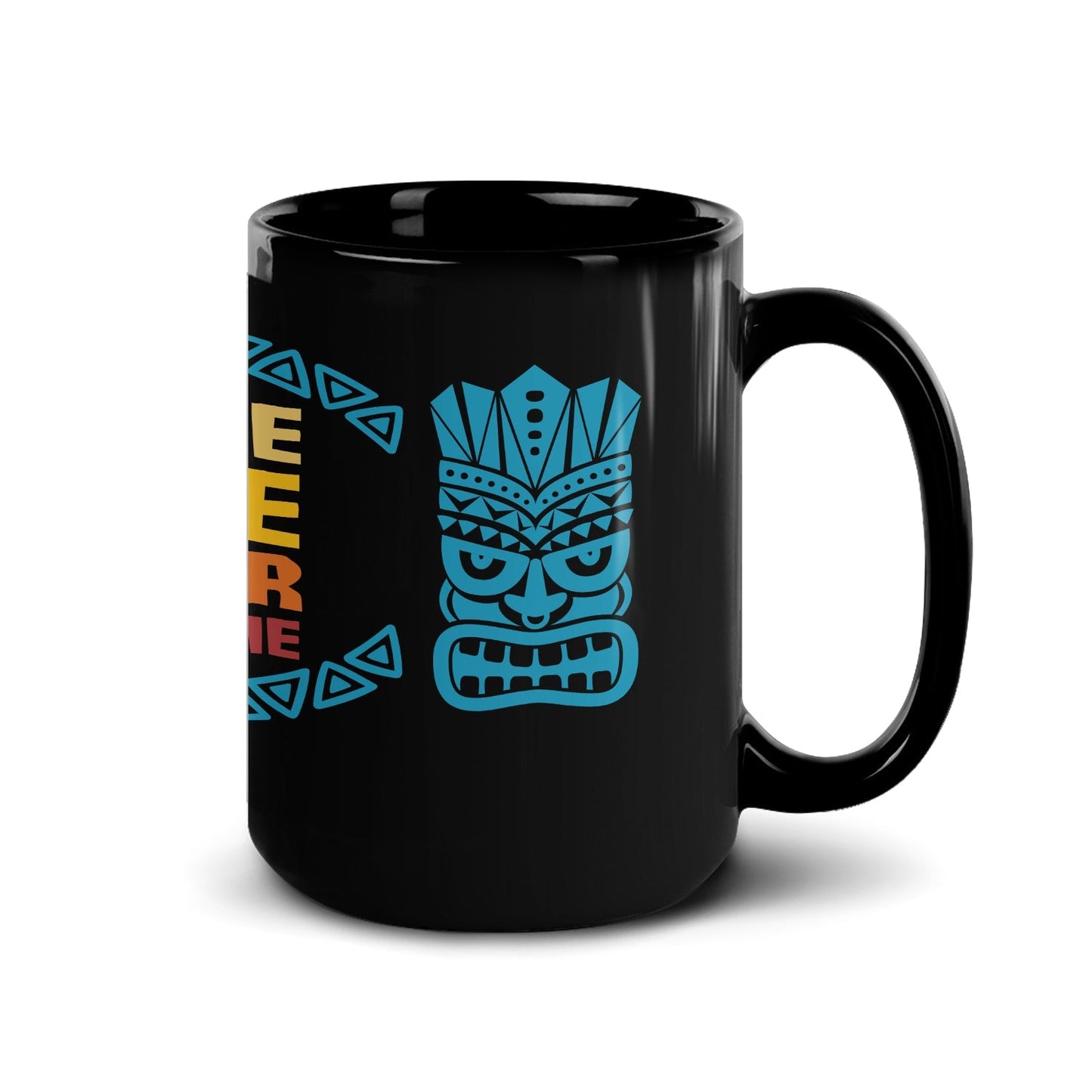 Survivor Future Tribe Member Personalized Black Mug