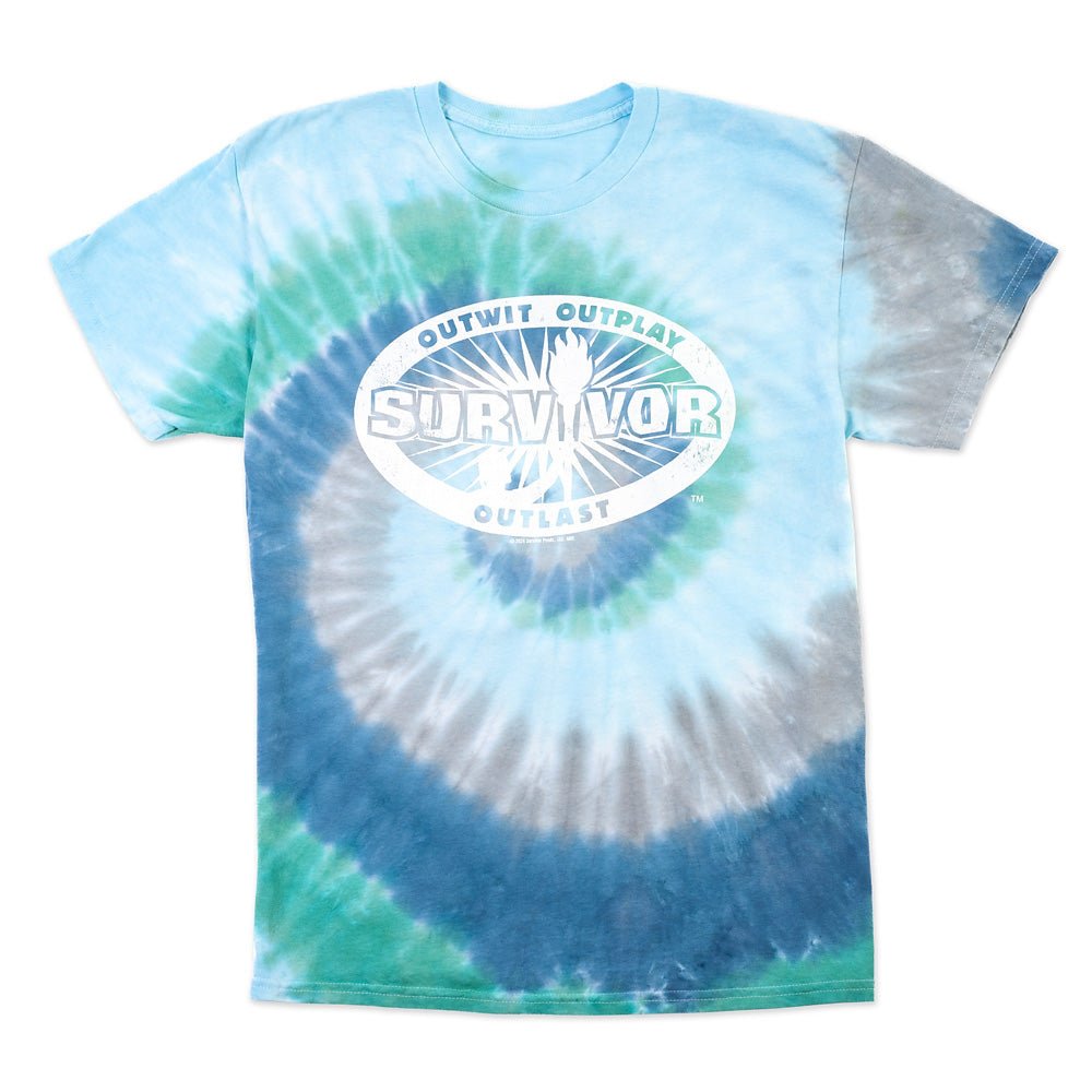 Survivor Premium Blue Tie Dye Shirt