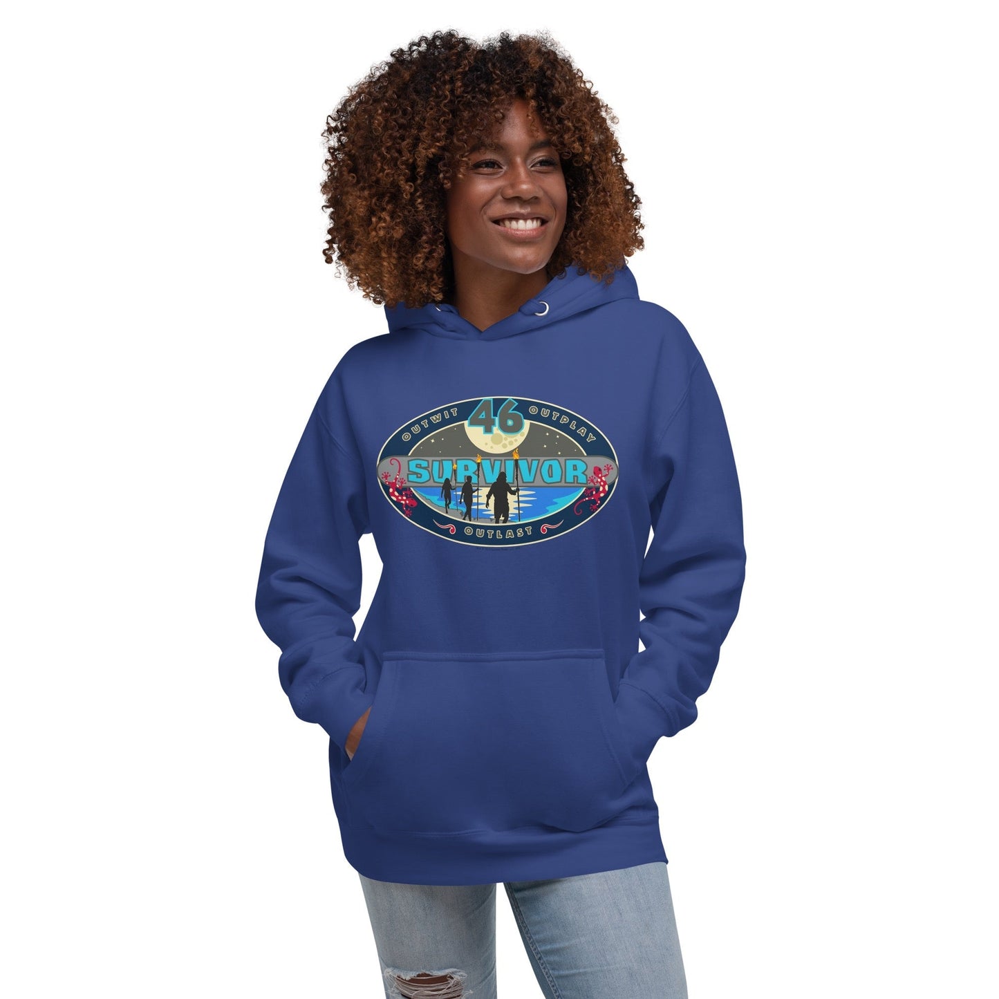 Survivor Season 46 Logo Adult Hoodie