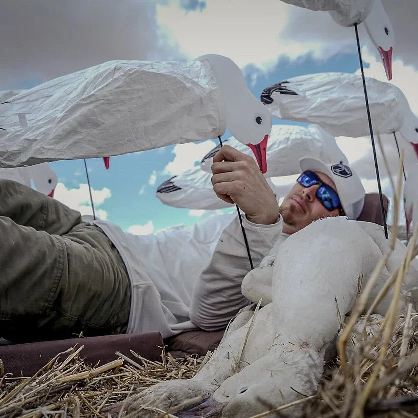 S5 Tall Snow Goose Socks