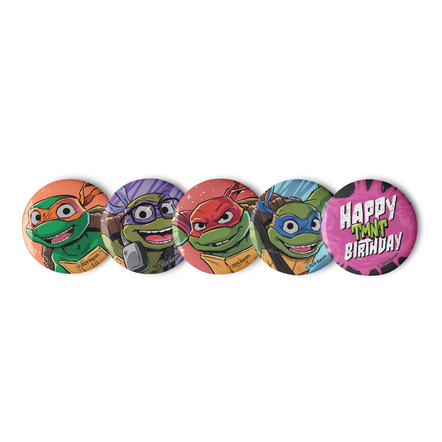 Teenage Mutant Ninja Turtles: Mutant Mayhem Turtles Pin Set