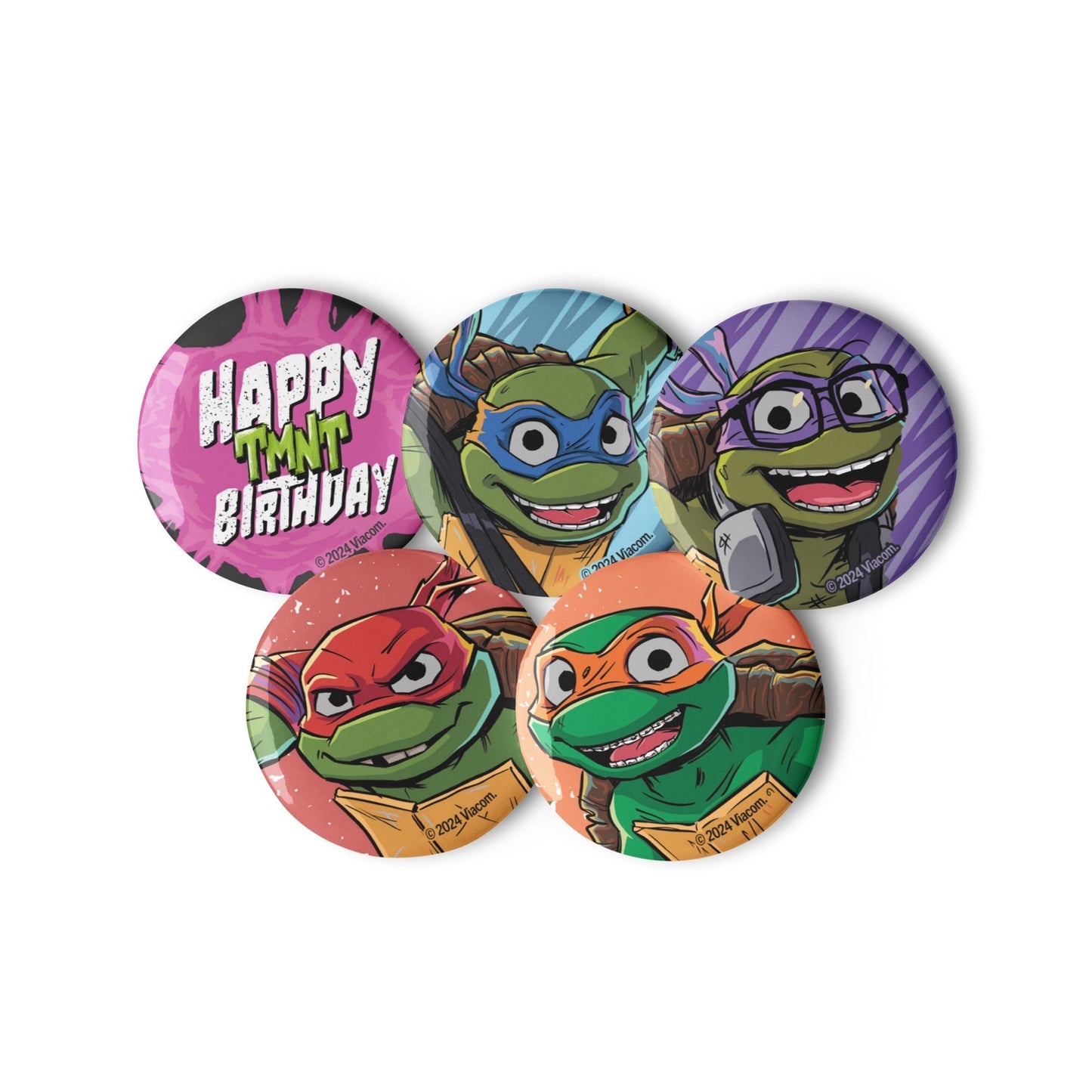 Teenage Mutant Ninja Turtles: Mutant Mayhem Turtles Pin Set