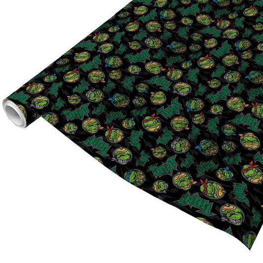 Teenage Mutant Ninja Turtles Pattern Wrapping Paper