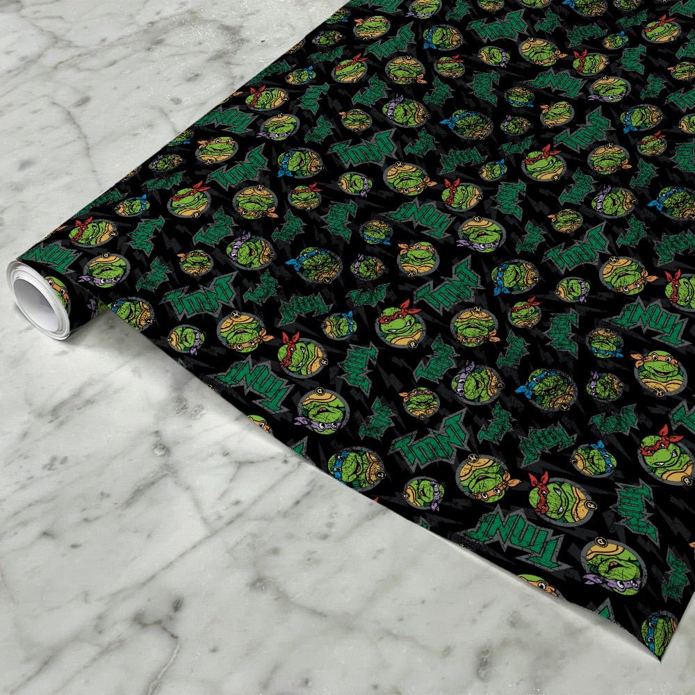 Teenage Mutant Ninja Turtles Pattern Wrapping Paper