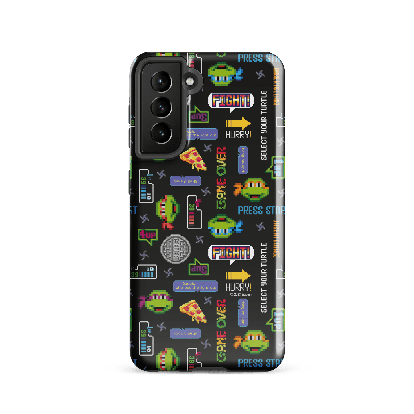 Teenage Mutant Ninja Turtles Video Game Pattern Tough Phone Case - Samsung