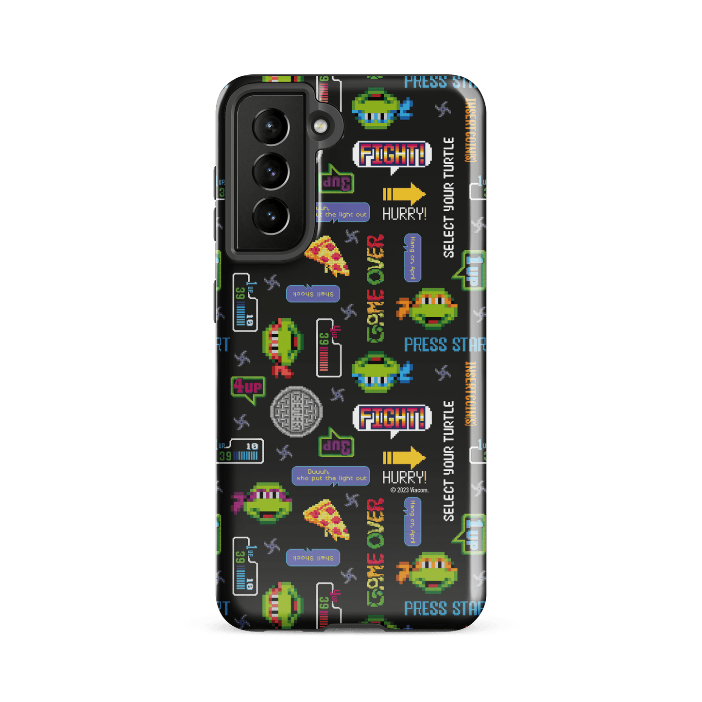 Teenage Mutant Ninja Turtles Video Game Pattern Tough Phone Case - Samsung