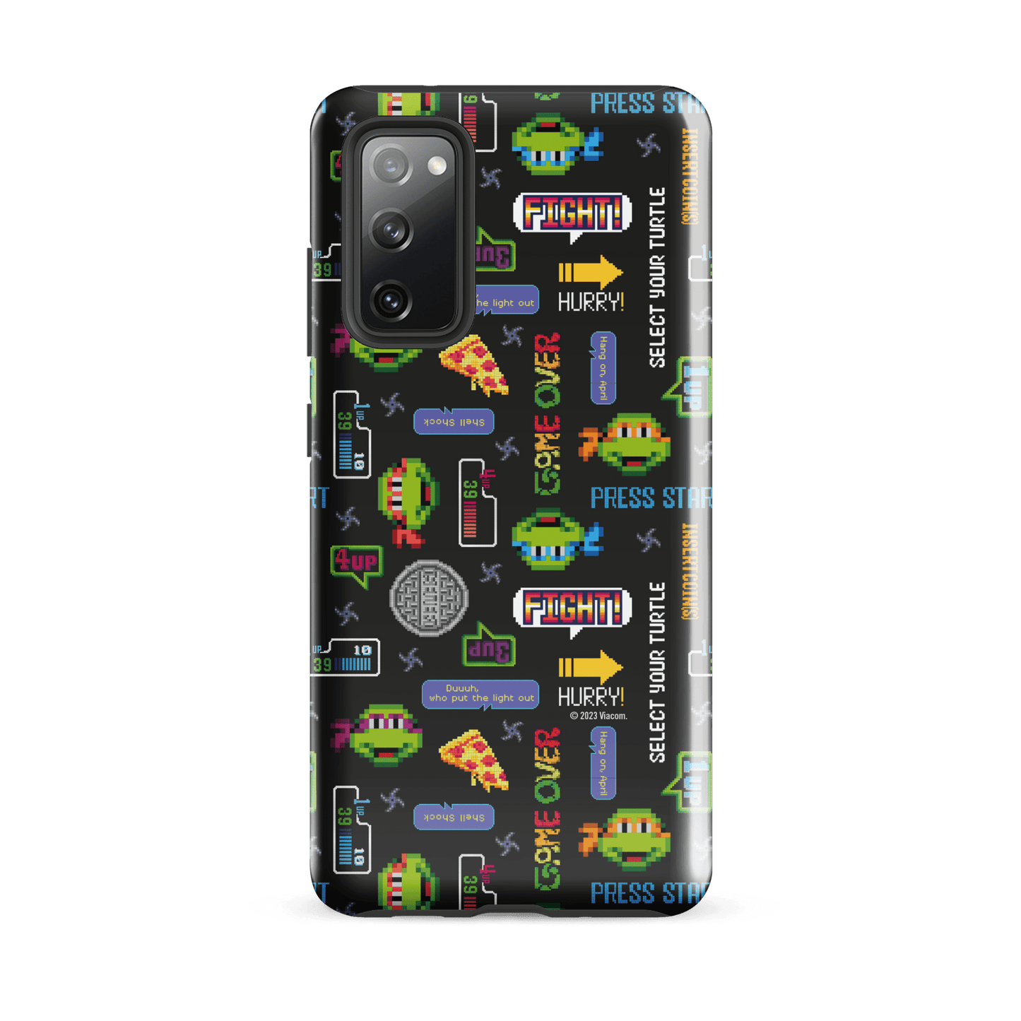 Teenage Mutant Ninja Turtles Video Game Pattern Tough Phone Case - Samsung