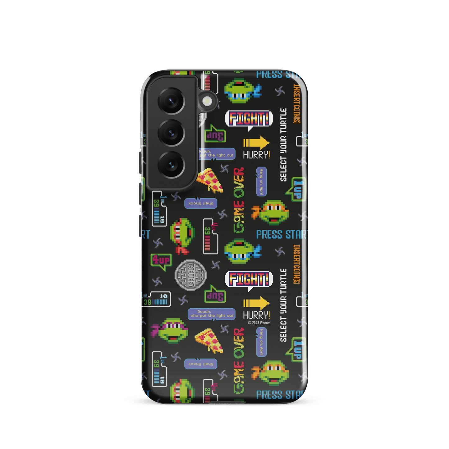 Teenage Mutant Ninja Turtles Video Game Pattern Tough Phone Case - Samsung