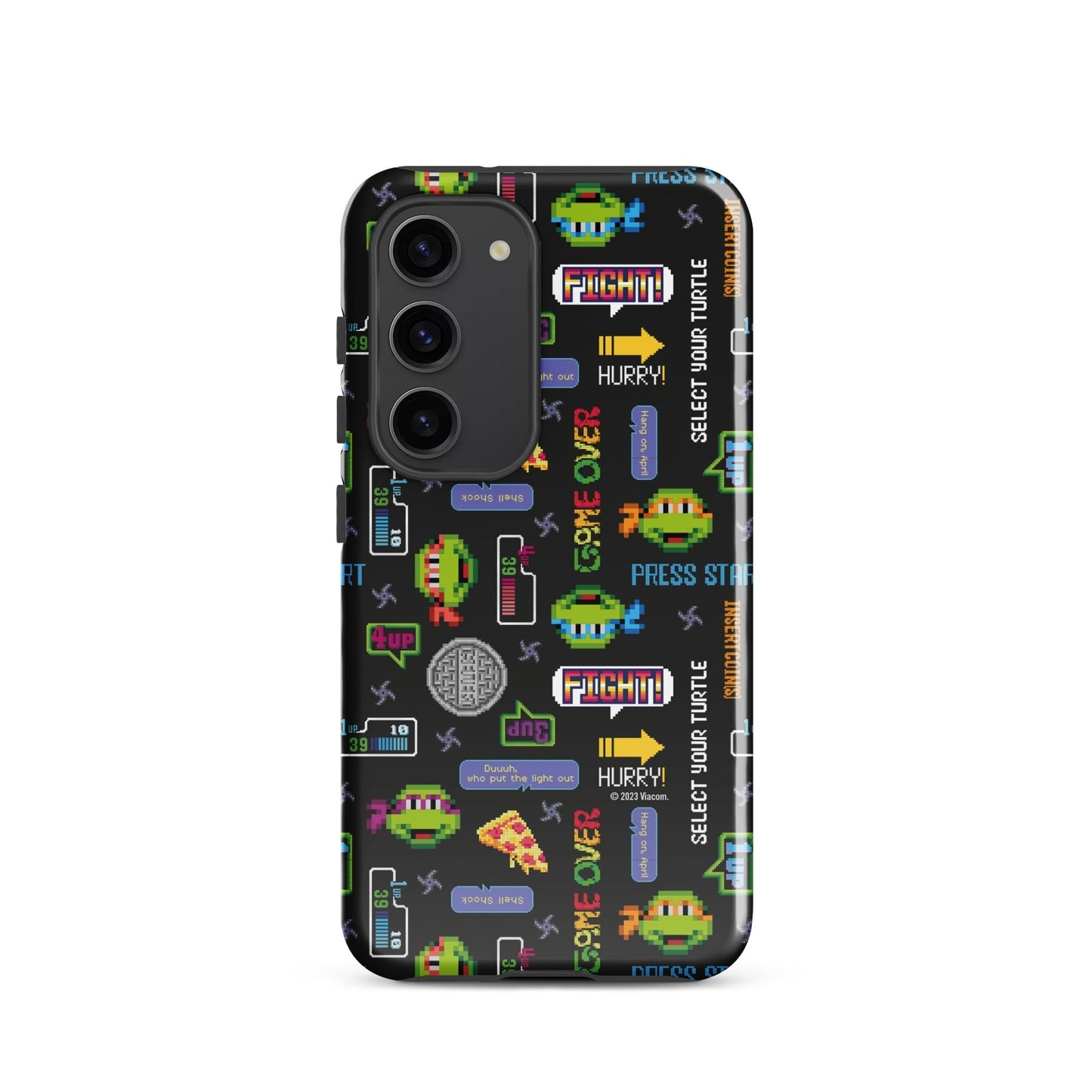 Teenage Mutant Ninja Turtles Video Game Pattern Tough Phone Case - Samsung