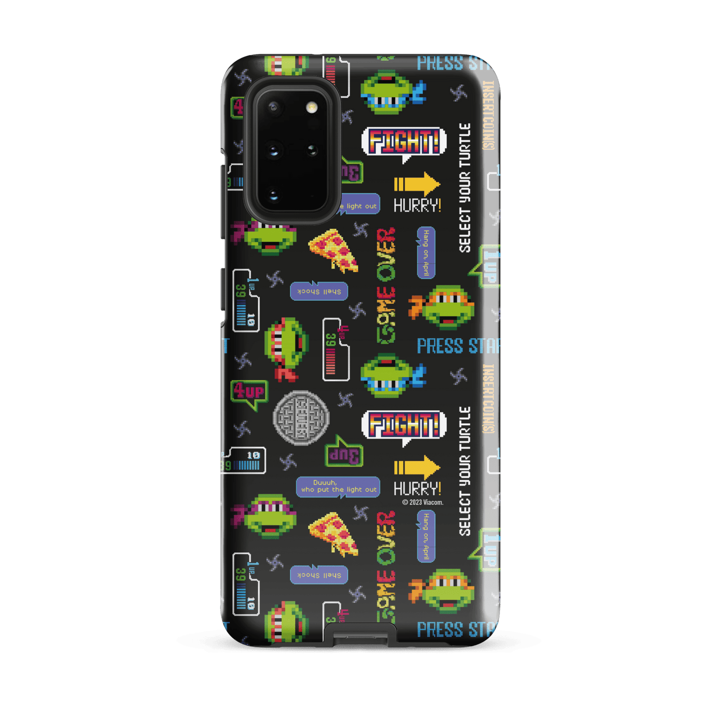 Teenage Mutant Ninja Turtles Video Game Pattern Tough Phone Case - Samsung