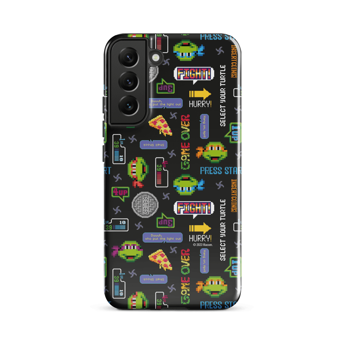 Teenage Mutant Ninja Turtles Video Game Pattern Tough Phone Case - Samsung