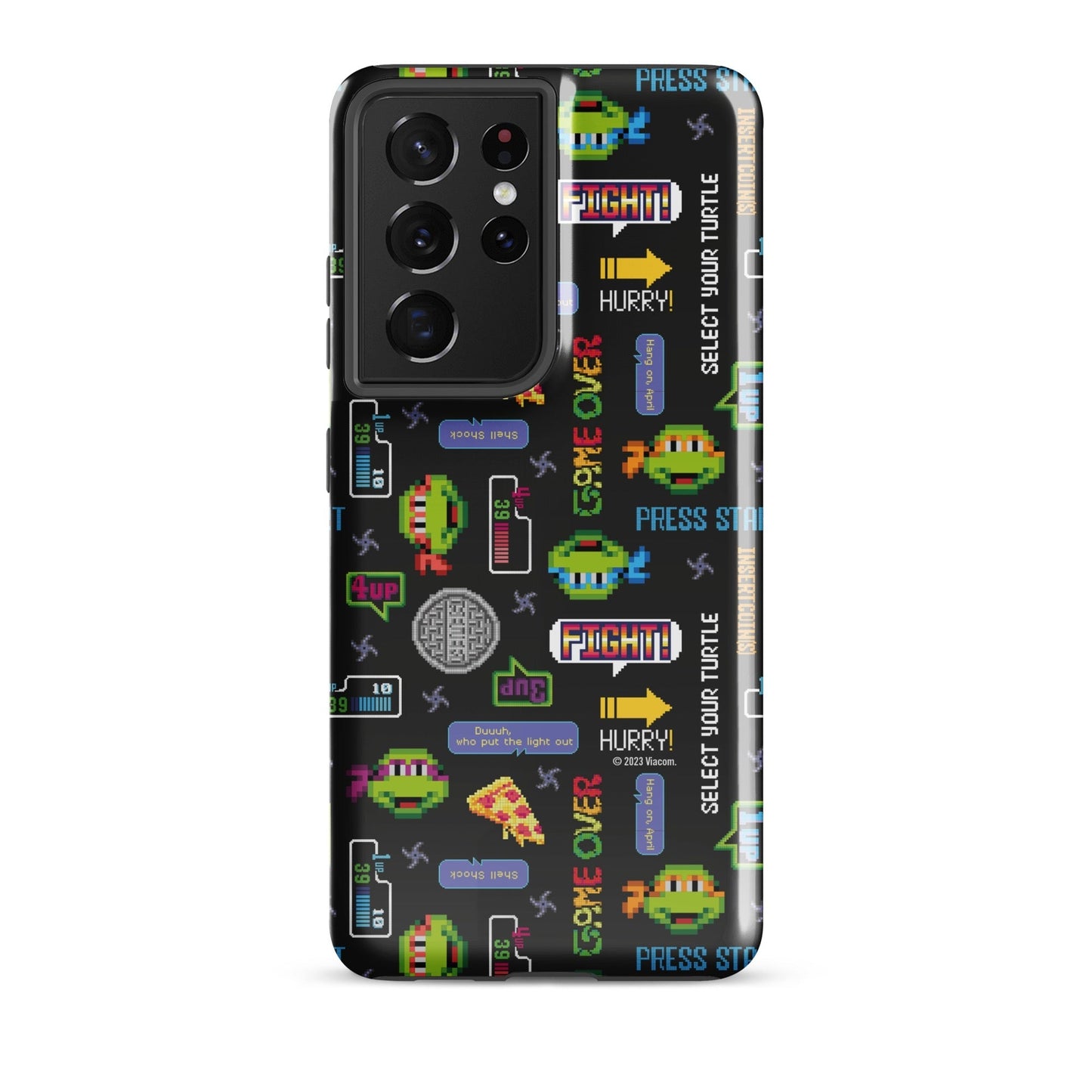 Teenage Mutant Ninja Turtles Video Game Pattern Tough Phone Case - Samsung