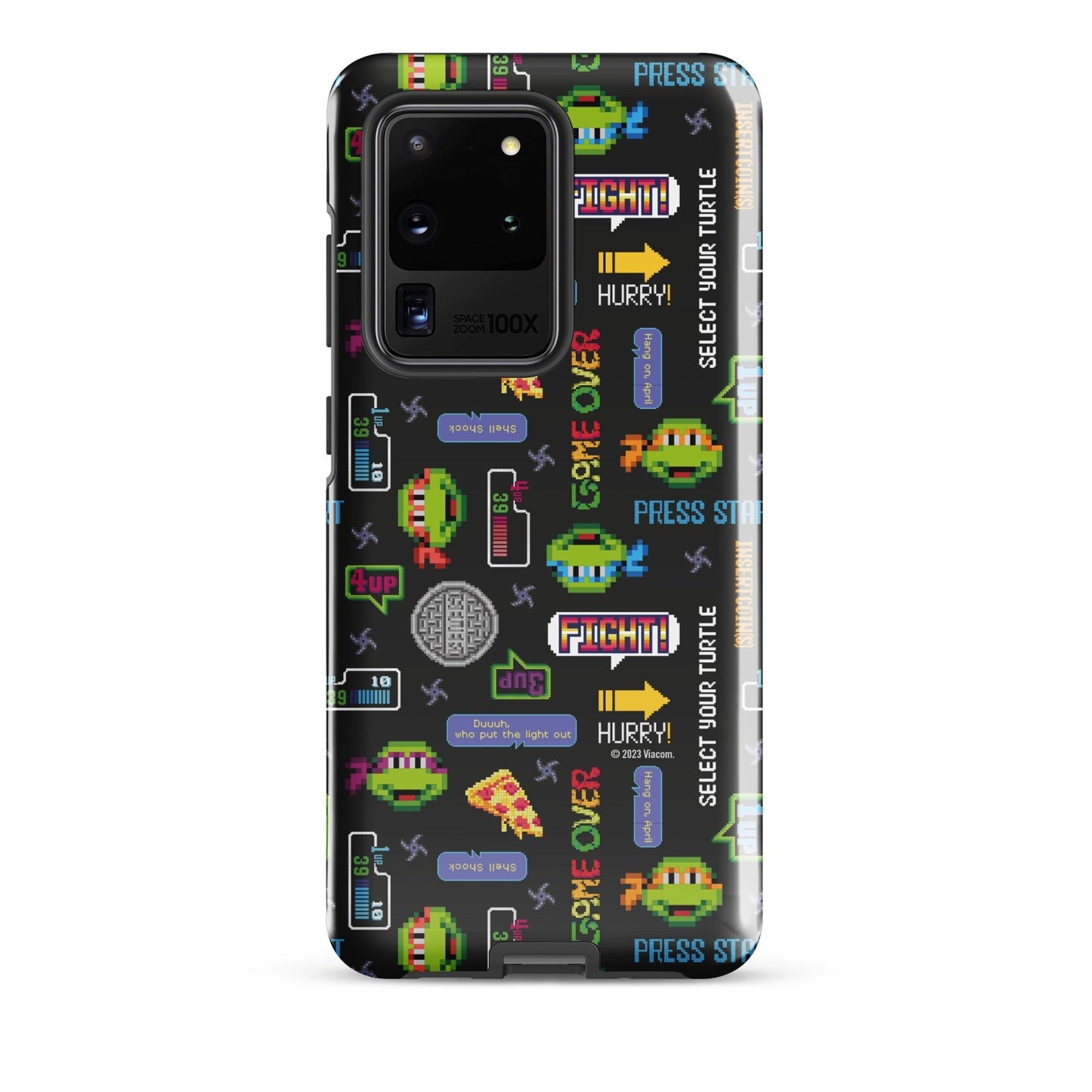 Teenage Mutant Ninja Turtles Video Game Pattern Tough Phone Case - Samsung