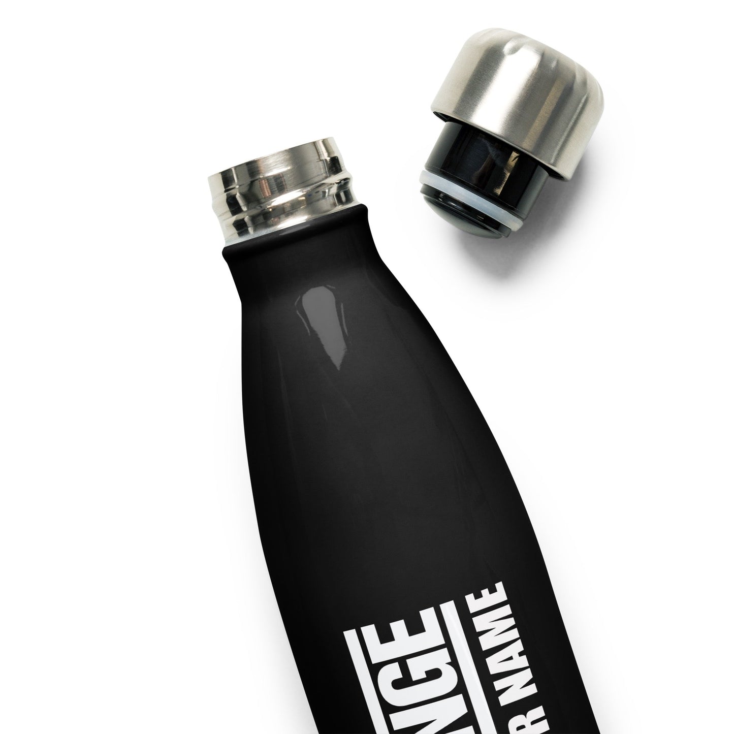 The Challenge Logo Personalized Water Bottle