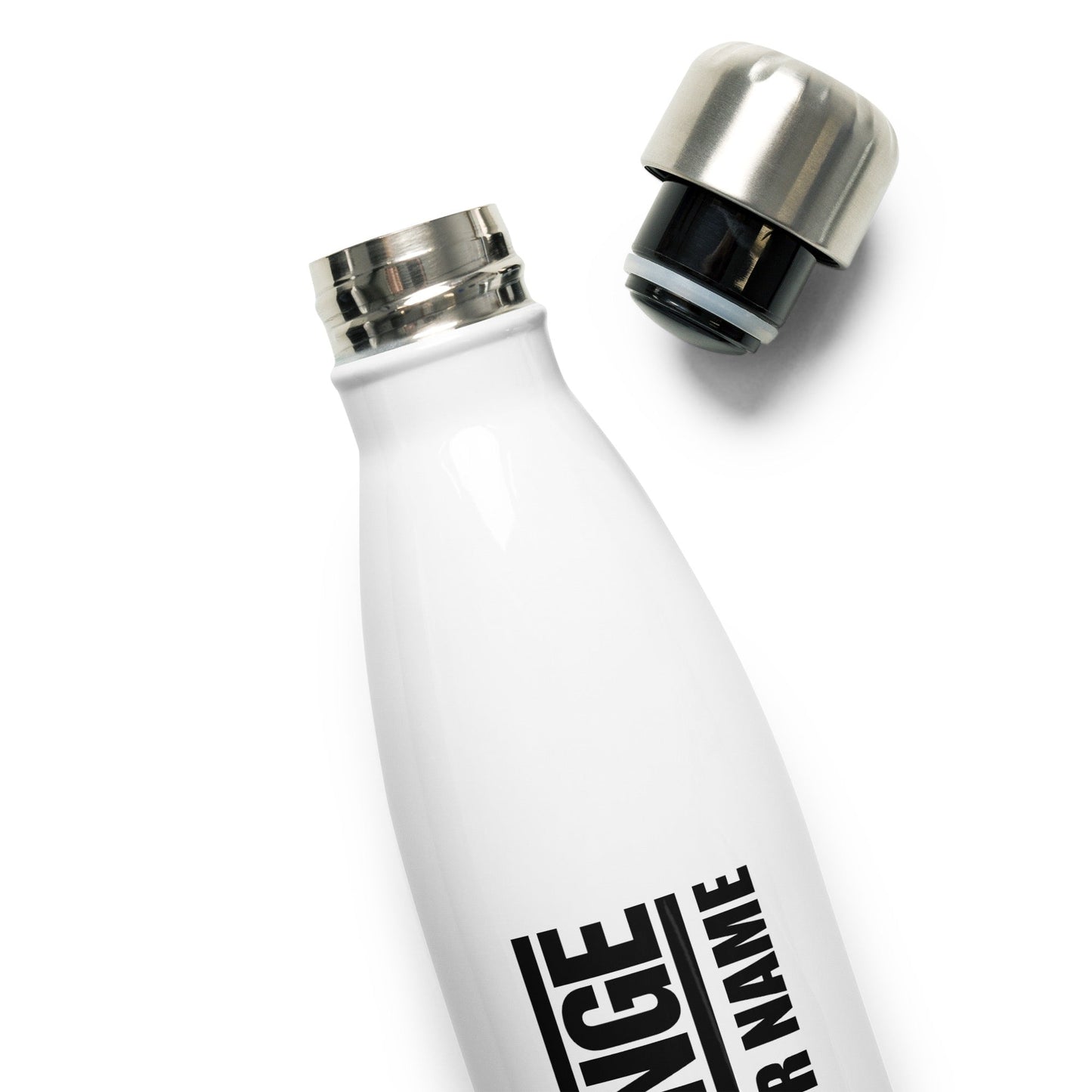 The Challenge Logo Personalized Water Bottle