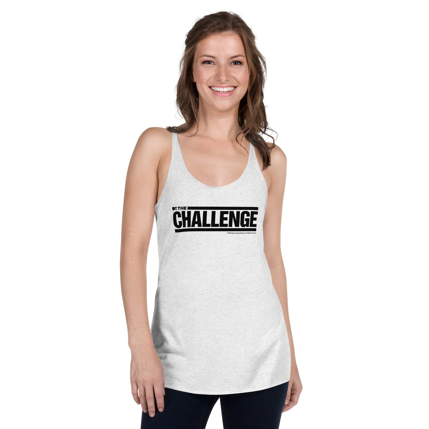 The Challenge Logo Women's Racerback Tank Top