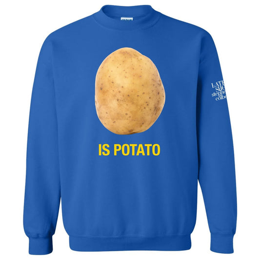 The Late Show with Stephen Colbert Is Potato Charity Crewneck Sweatshirt