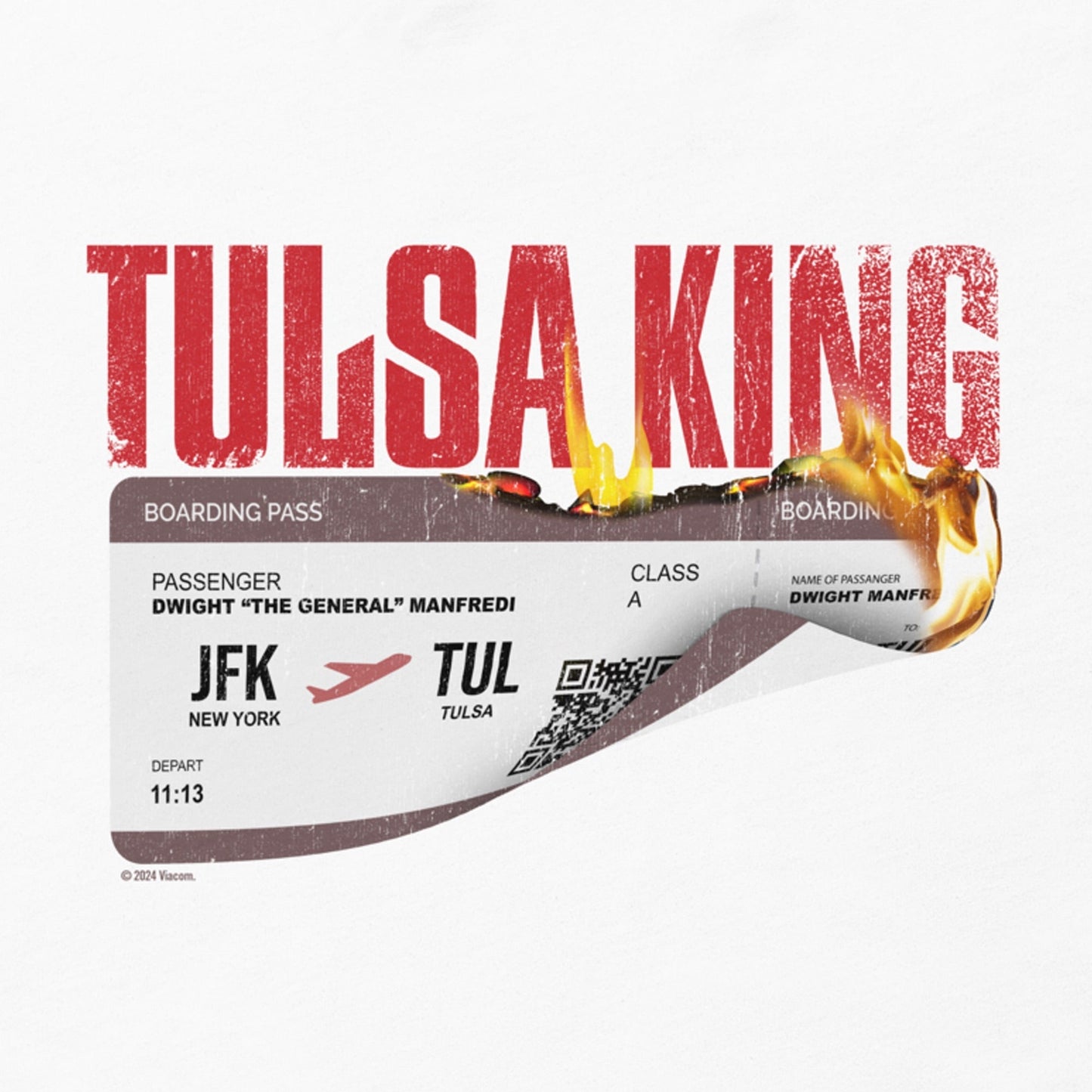 Tulsa King Boarding Pass Unisex T-Shirt