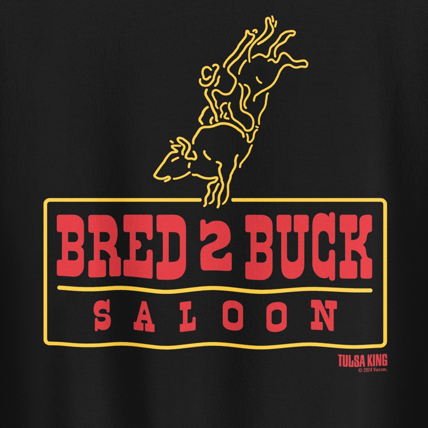 Tulsa King Bred 2 Buck Saloon Crewneck