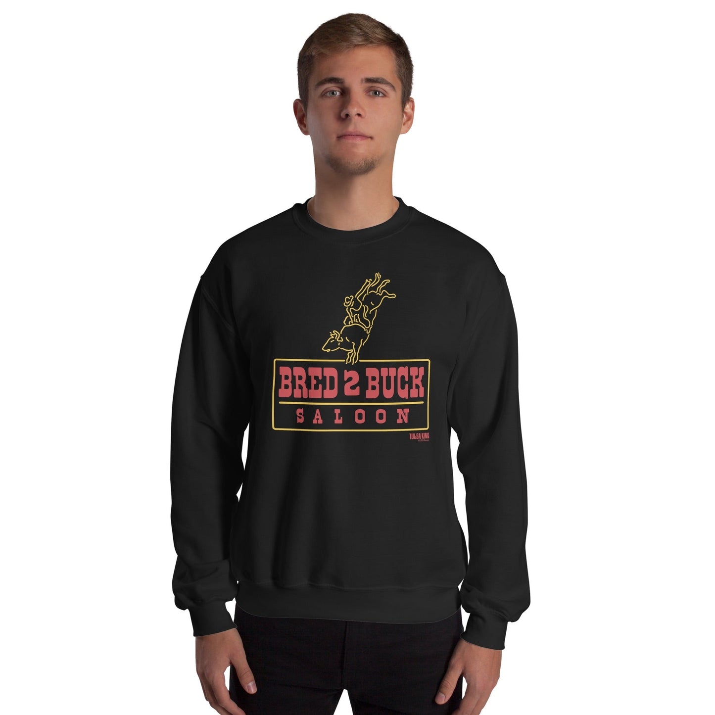 Tulsa King Bred 2 Buck Saloon Crewneck