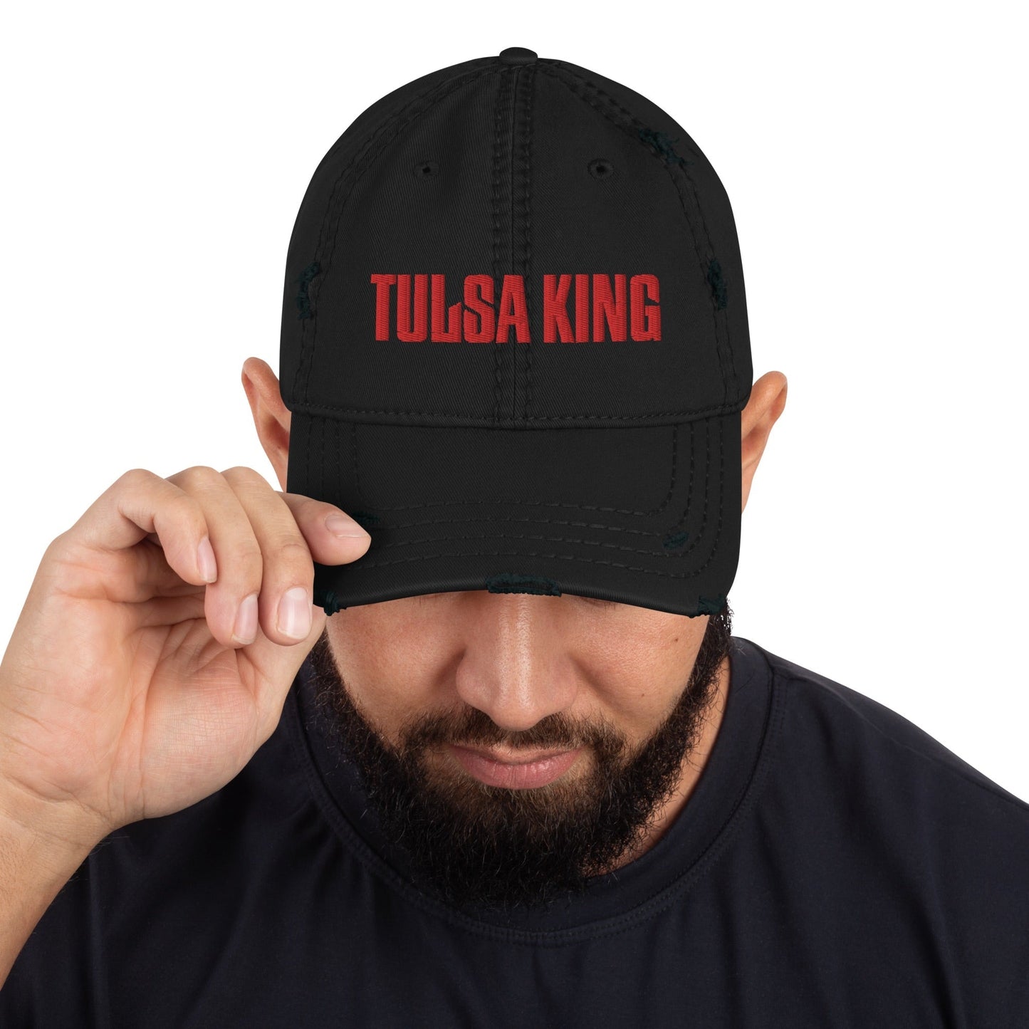 Tulsa King Logo Distressed Dad Hat