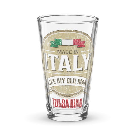 Tulsa King Made In Italy Shaker Pint Glass