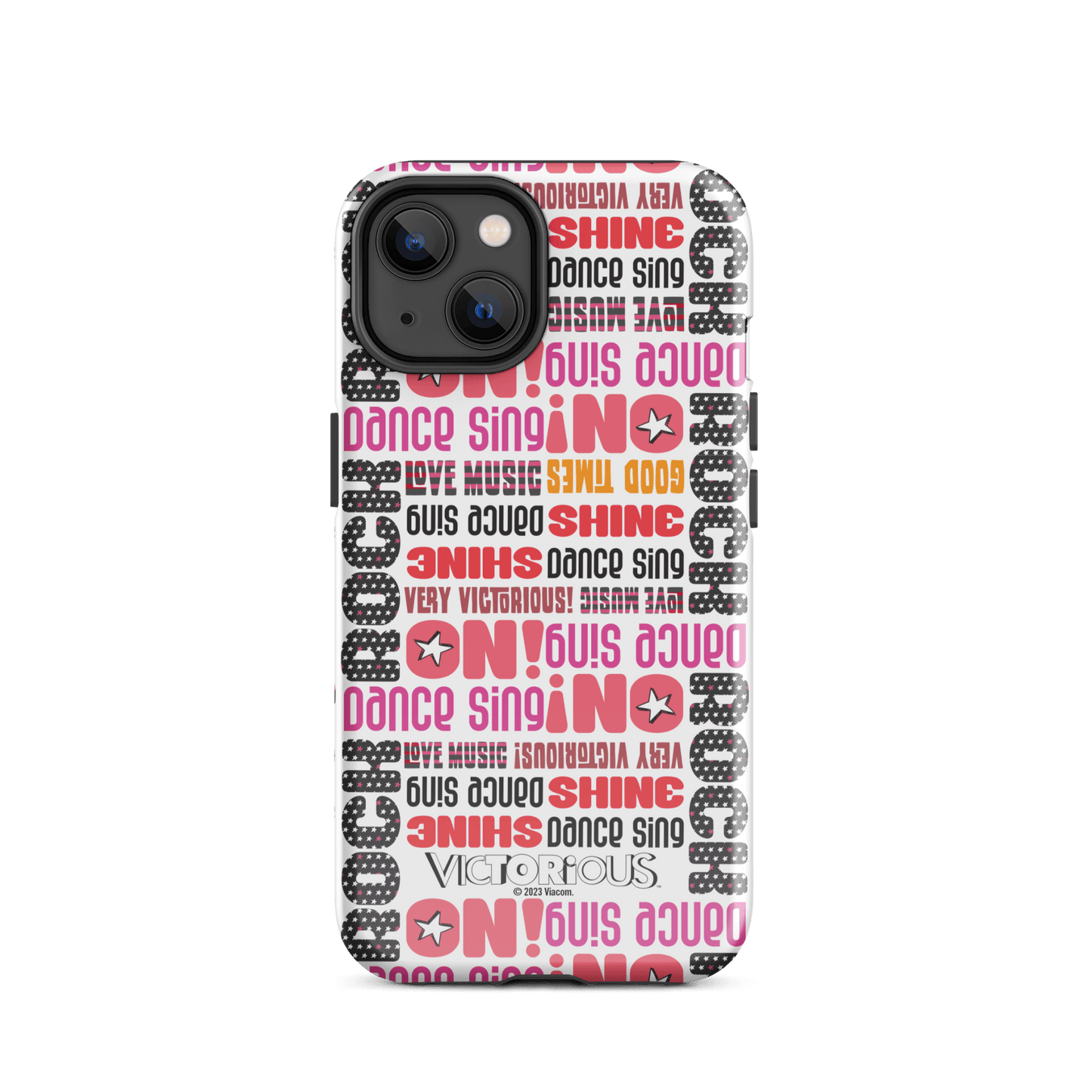 Victorious Dance Sing Shine Pattern Tough Phone Case - iPhone