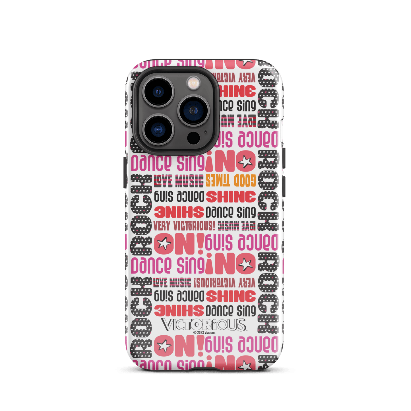 Victorious Dance Sing Shine Pattern Tough Phone Case - iPhone