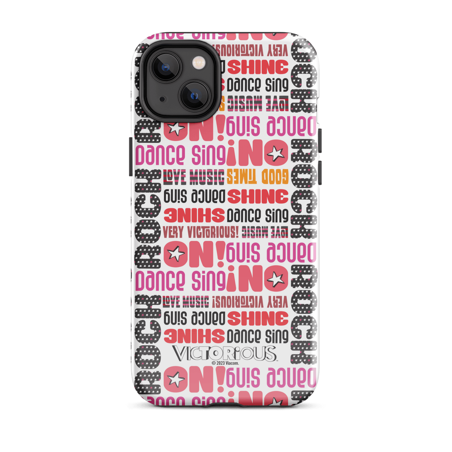 Victorious Dance Sing Shine Pattern Tough Phone Case - iPhone