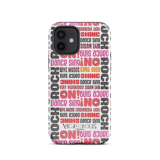 Victorious Dance Sing Shine Pattern Tough Phone Case - iPhone