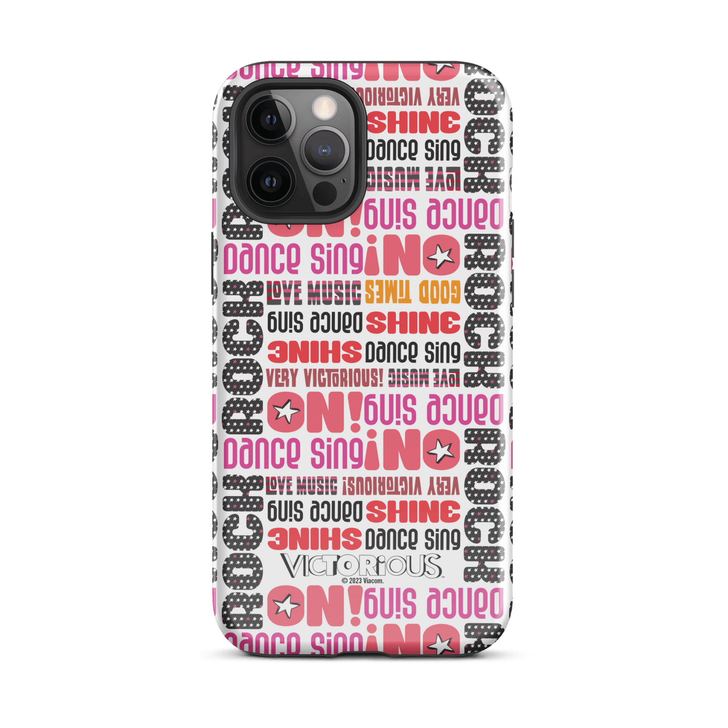 Victorious Dance Sing Shine Pattern Tough Phone Case - iPhone