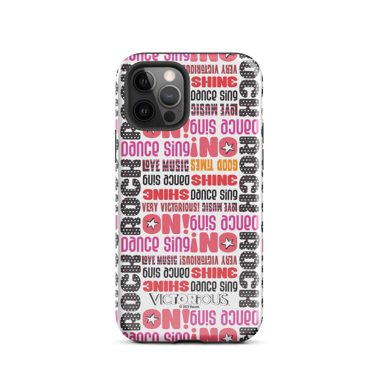 Victorious Dance Sing Shine Pattern Tough Phone Case - iPhone