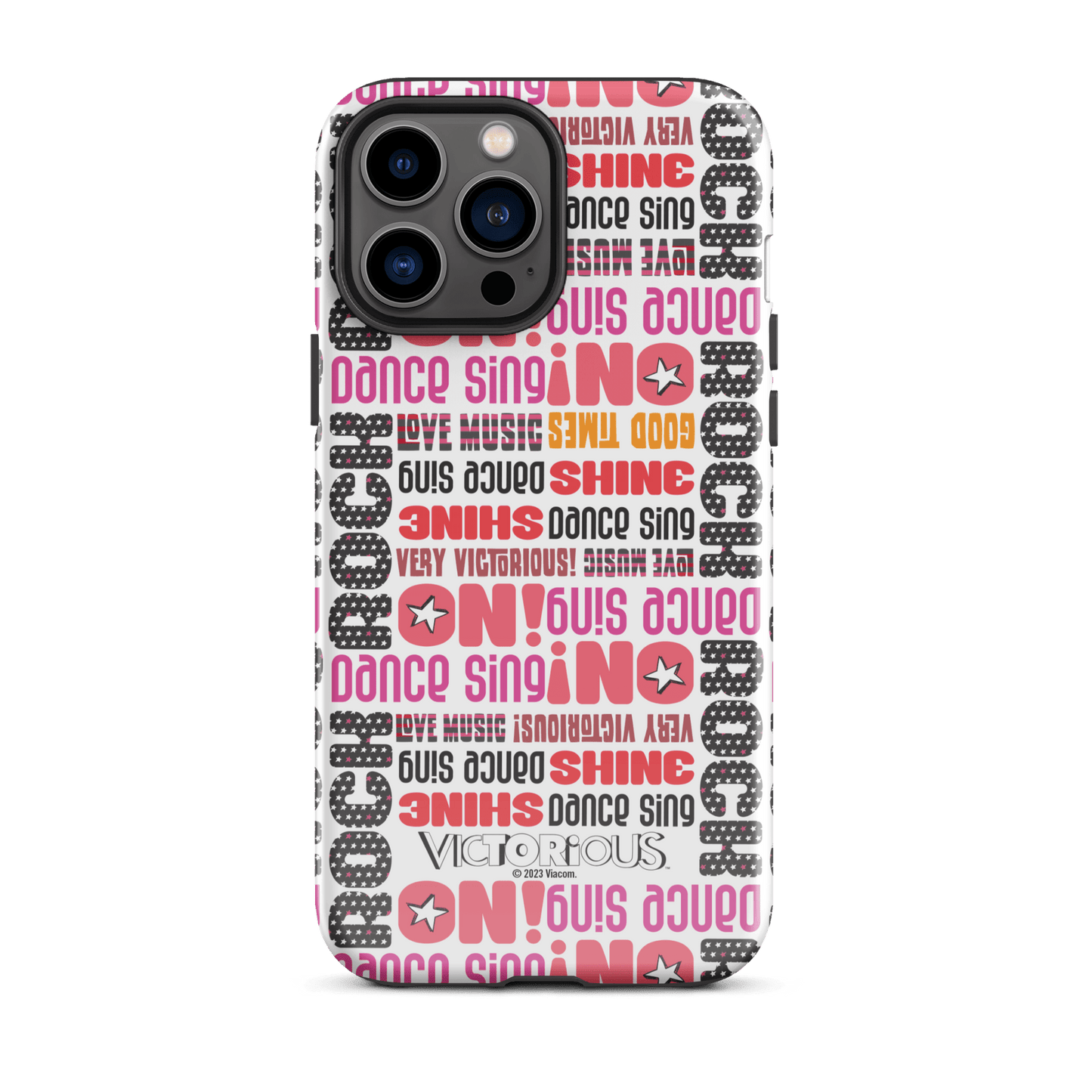 Victorious Dance Sing Shine Pattern Tough Phone Case - iPhone